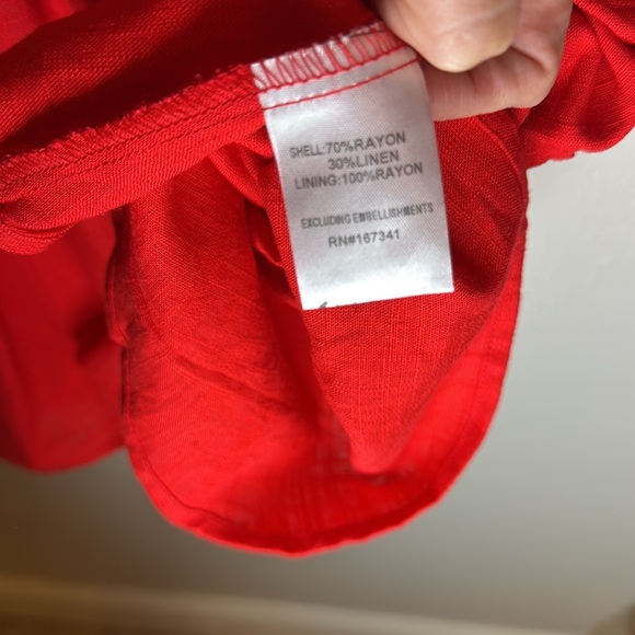 NWT Hello Molly Vibrant Red Mini Dress Pretty Pals - size US 6‎ / medium - Picture 11 of 16